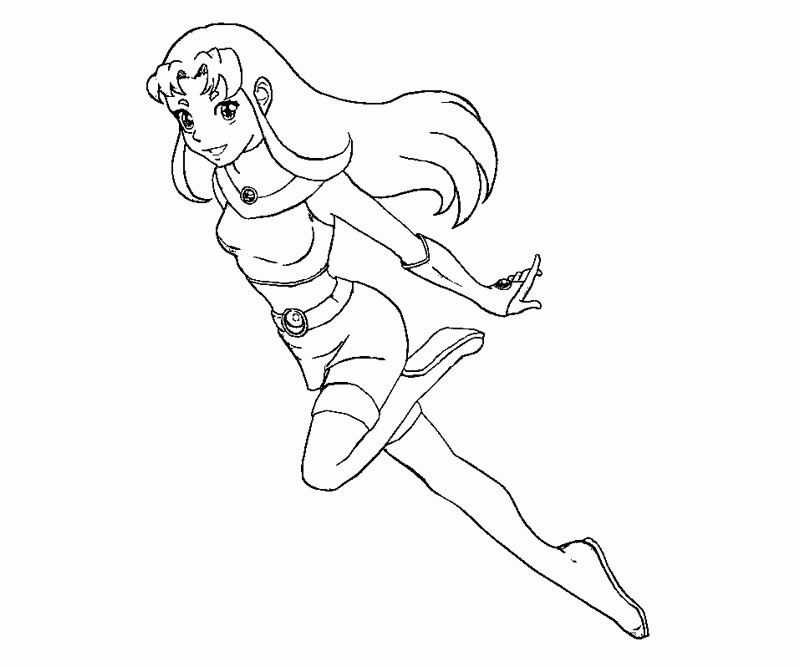Starfire Coloring Pages
 Starfire Coloring Pages Coloring Home