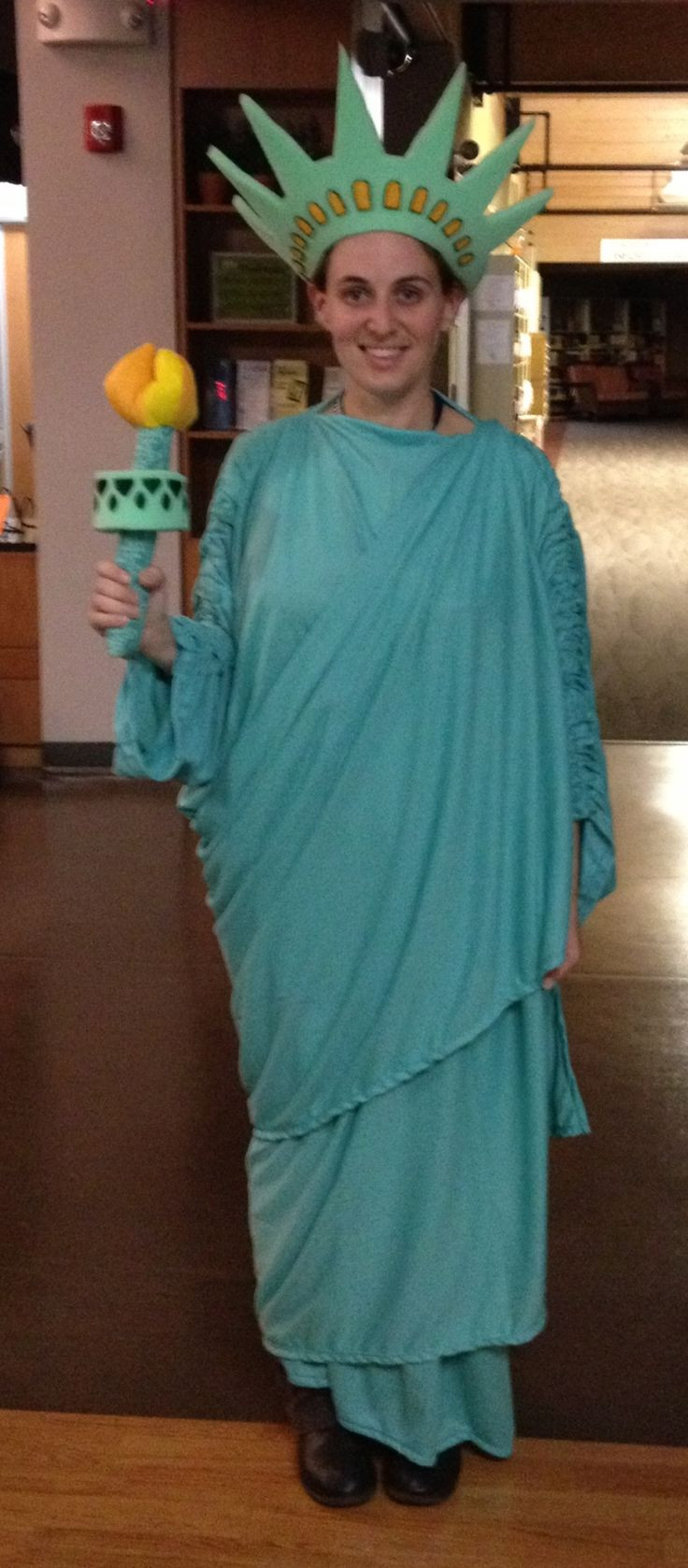 Statue Of Liberty Costume DIY
 1000 images about Halloween on Pinterest