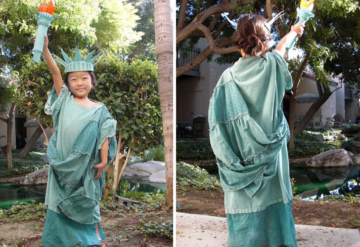 Statue Of Liberty Costume DIY
 HOW TO Make a DIY Statue of Liberty Halloween Costume