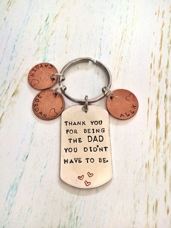 Best ideas about Step Father Gift Ideas
. Save or Pin Personalized Step Dad Keychain Hand Stamped by Now.