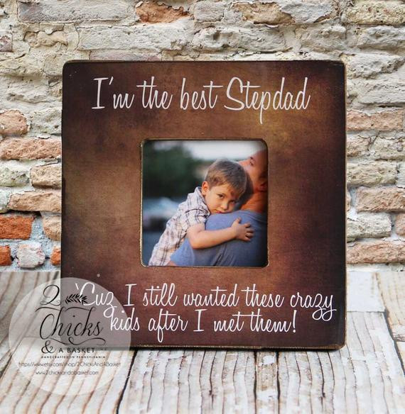 Best ideas about Step Father Gift Ideas
. Save or Pin Step Father Picture Frame Best Step Dad Father s Day Now.