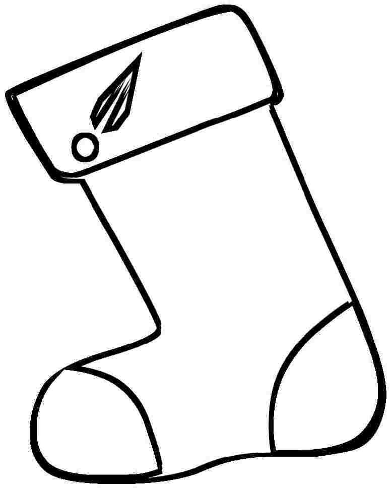 Stocking Printable Coloring Pages
 Printable Christmas Stockings AZ Coloring Pages