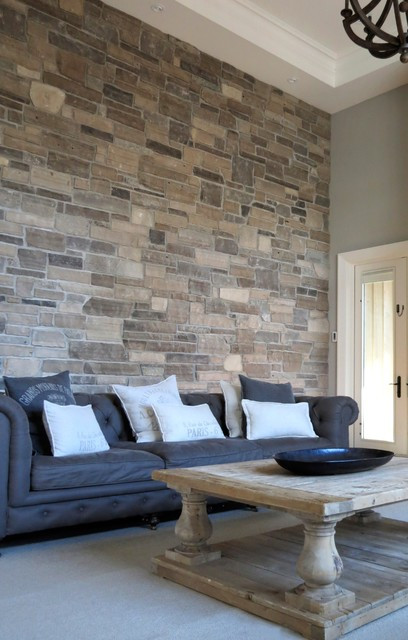 Best ideas about Stone Accent Wall Living Room
. Save or Pin Interior Stone Accent Walls Contemporary Living Room Now.