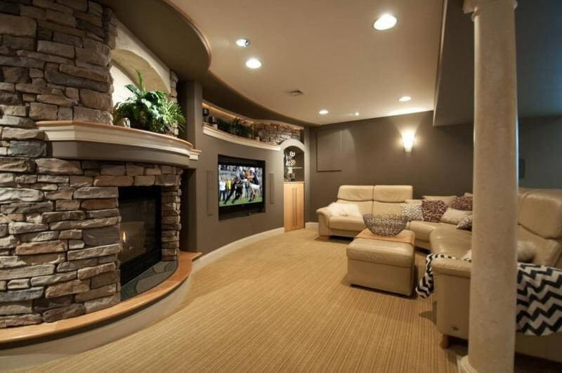 Best ideas about Stone Accent Wall Living Room
. Save or Pin 21 Gorgeous Living Rooms With Accent Walls of All Styles Now.