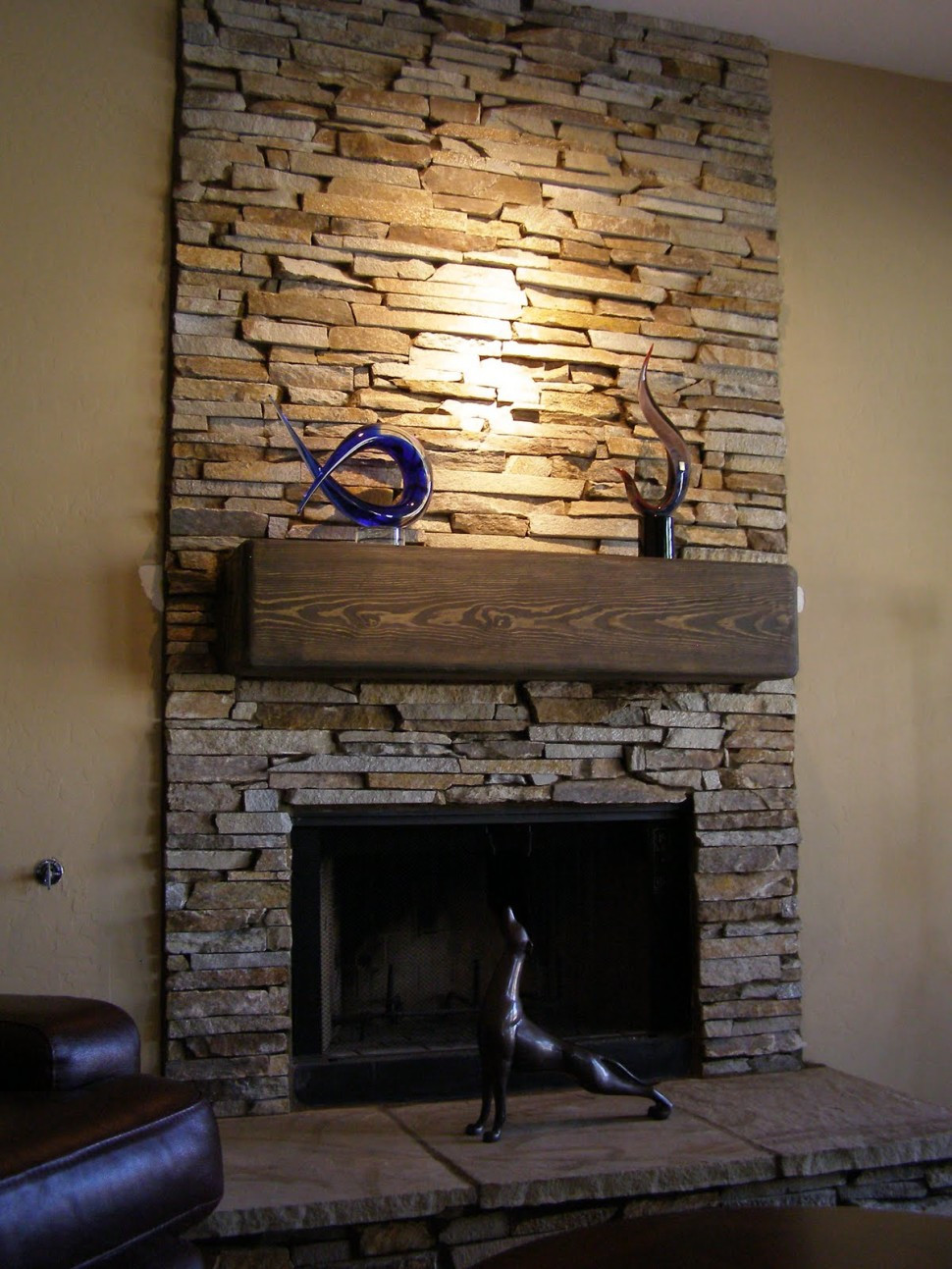 Best ideas about Stone Fireplace Surround
. Save or Pin Various Ideas of Stacked Stone Fireplace based on Your Now.