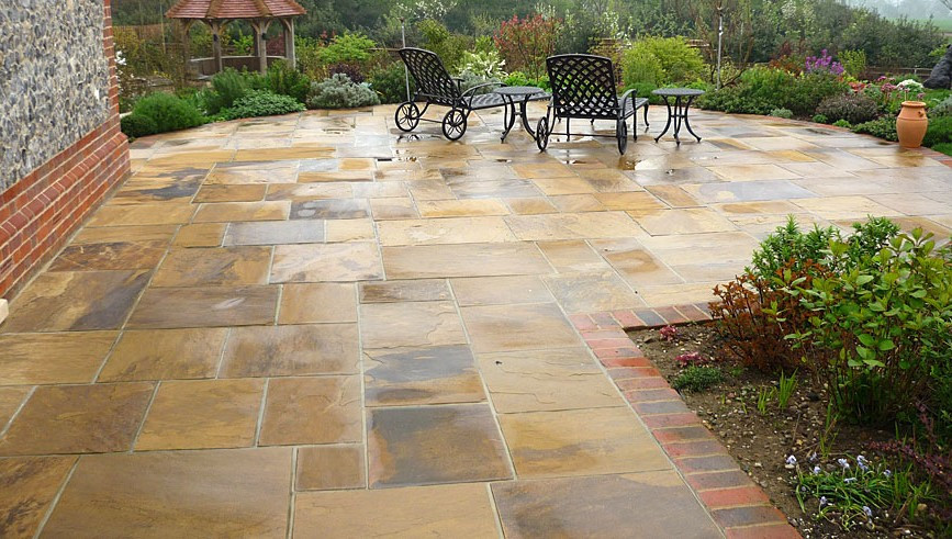 Best ideas about Stone Patio Ideas
. Save or Pin How to build a stone patio on your own Now.
