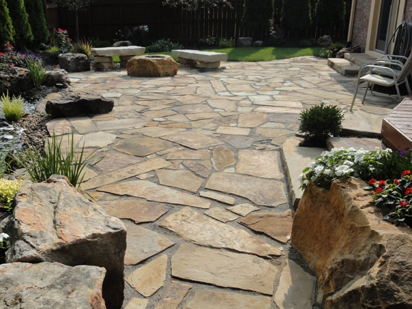 Best ideas about Stone Patio Ideas
. Save or Pin Inspiring Flagstone Patio Design Ideas Patio Design 190 Now.