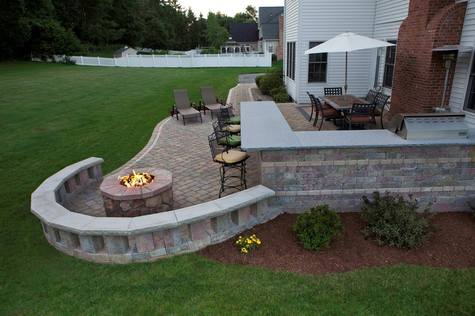 Best ideas about Stone Patio Ideas
. Save or Pin Brick Patio Ideas for Your Dream House HomeStyleDiary Now.