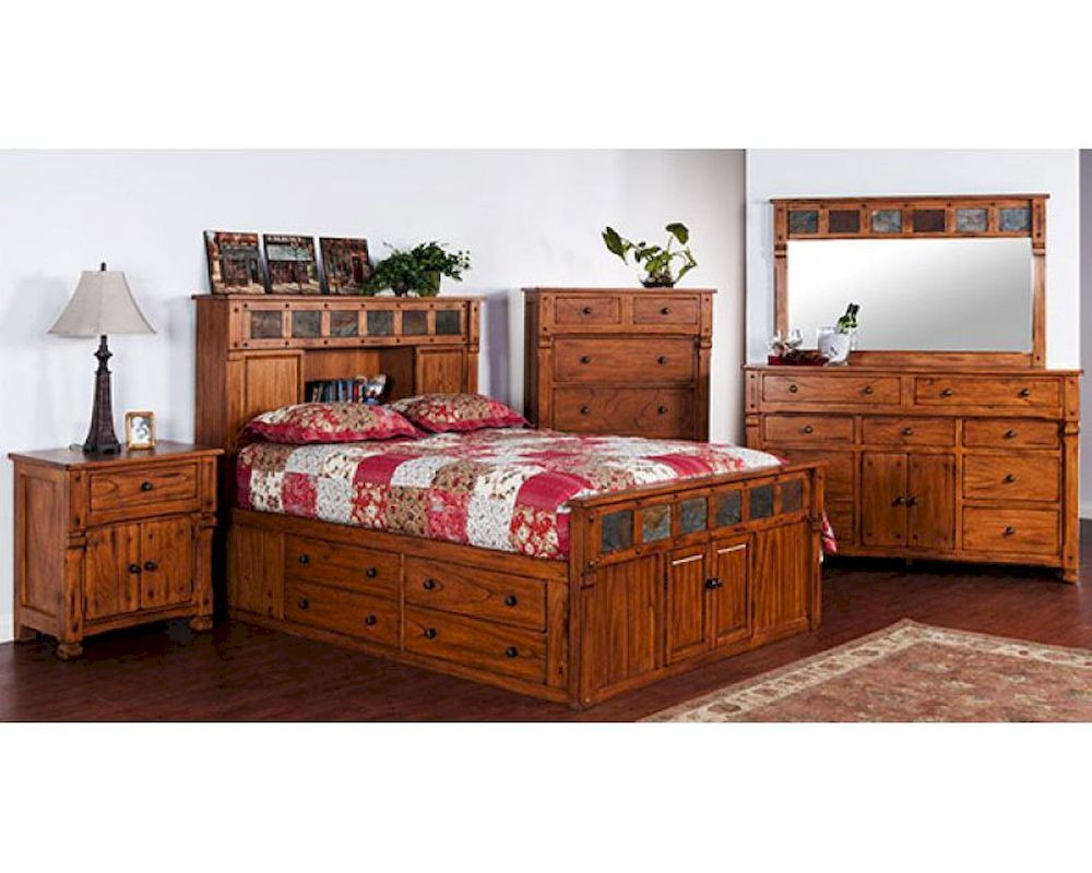Best ideas about Storage Bedroom Sets
. Save or Pin Storage Bedroom Set Sedona by Sunny Designs SU 2322RO S Set Now.
