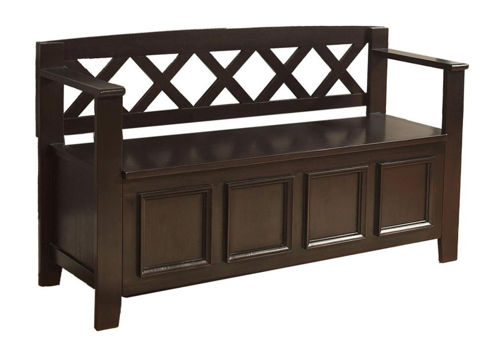 Best ideas about Storage Benches For Entryways
. Save or Pin Amazon Simpli Home Amherst Entryway Storage Bench Now.