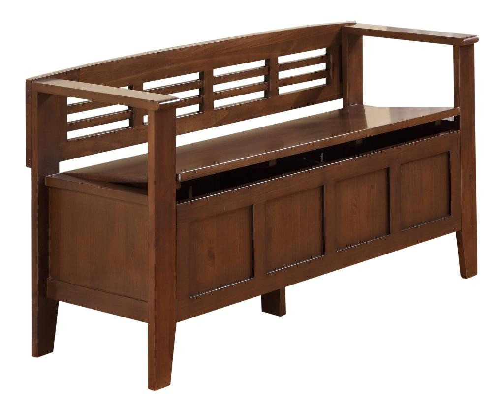 Best ideas about Storage Benches For Entryways
. Save or Pin Amazon Simpli Home Adams Entryway Storage Bench Now.