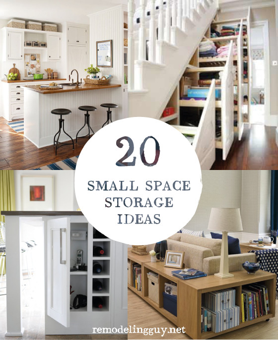 Best ideas about Storage Ideas For Small Homes
. Save or Pin 20 Small Space Storage Ideas RemodelingGuy Now.