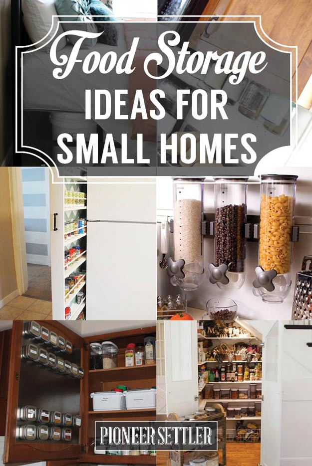 Best ideas about Storage Ideas For Small Homes
. Save or Pin 12 Food Storage Ideas for Small Homes Total Survival Now.