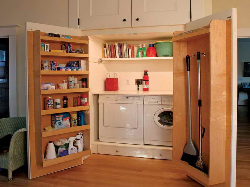 Best ideas about Storage Ideas For Small Spaces On A Budget
. Save or Pin Small Space Storage Solutions on a Bud Now.