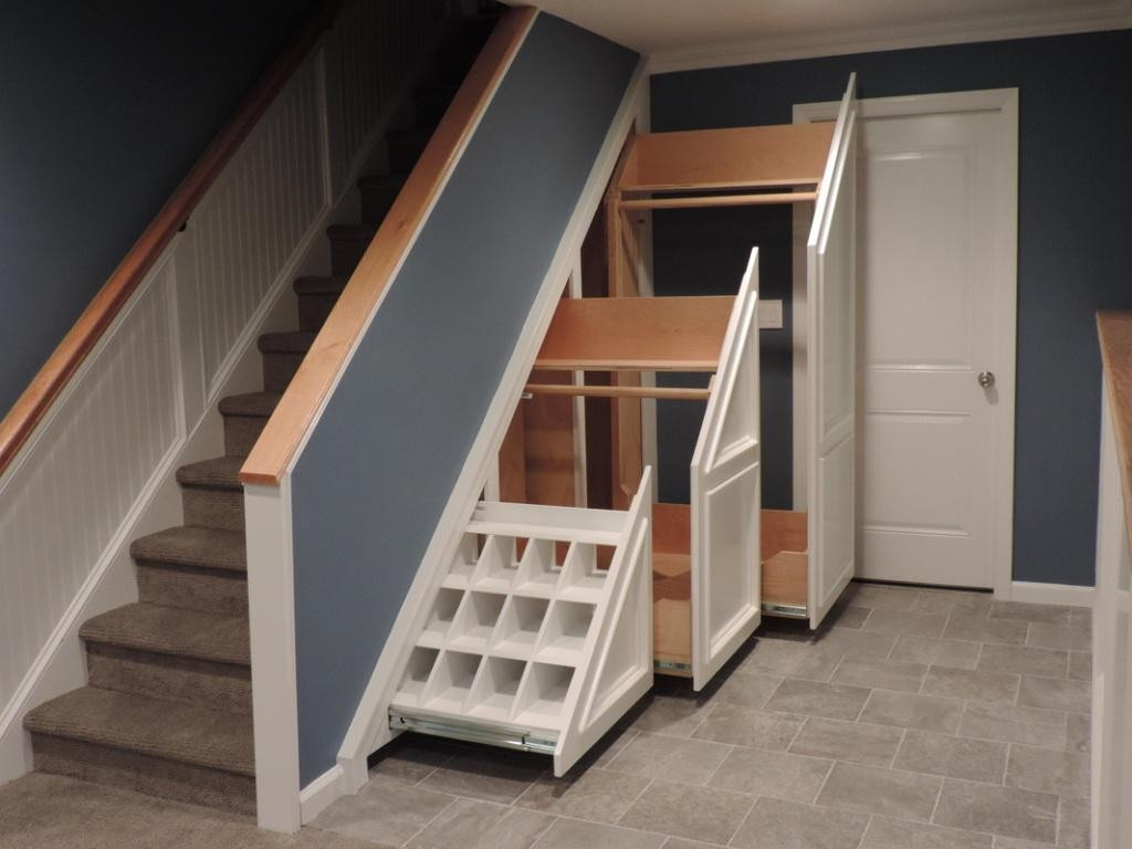 Best ideas about Storage Under Stairs
. Save or Pin Some Items to Store in Under Stair Storage Place Now.