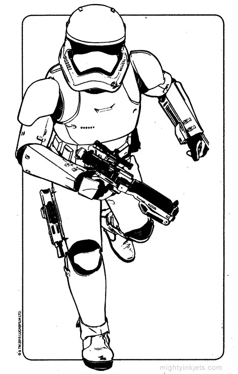 Storm Trooper Coloring Pages
 10 Free Star Wars Coloring Pages Chewbacca Kylo Ren