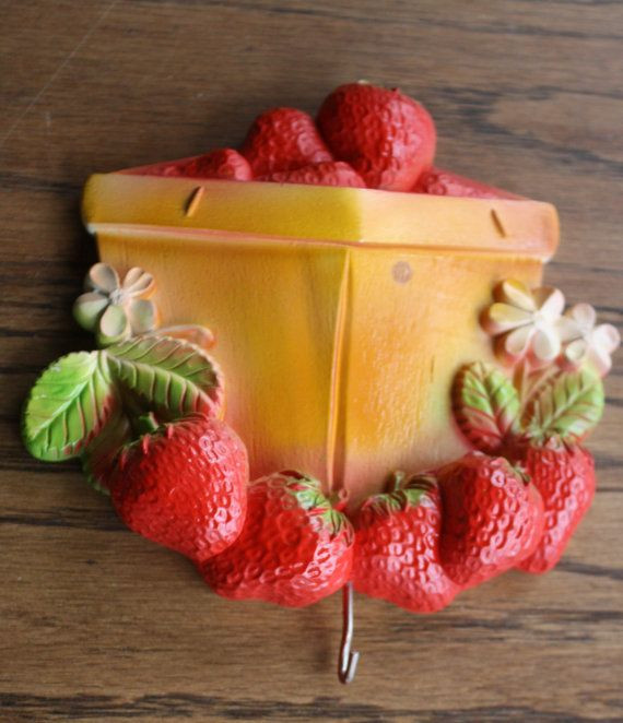 Best ideas about Strawberry Kitchen Decorations
. Save or Pin Strawberry Basket Wall Decoration Chalk Plaque with by Now.