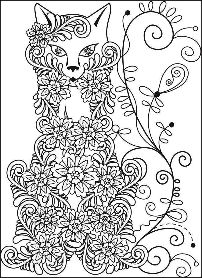 Stress Relief Coloring Book
 De bästa Desenhos para colorir bilderna på Pinterest