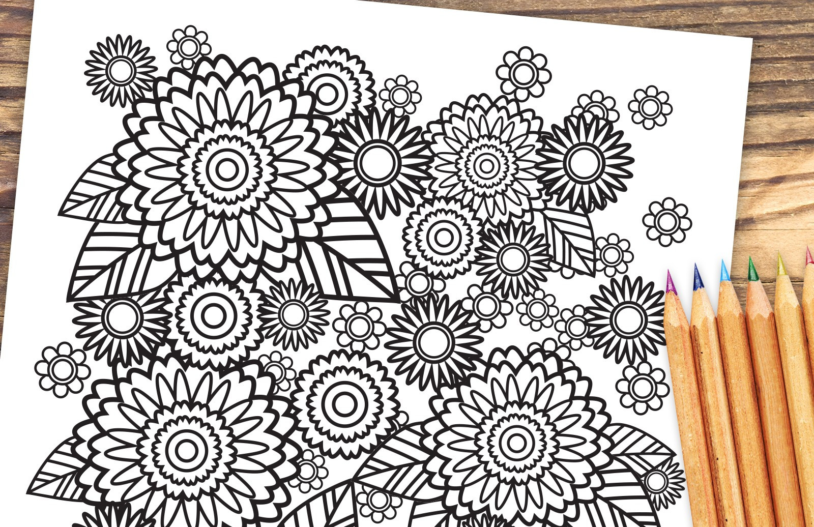 Stress Relief Coloring Book
 Stress Relief Coloring Pages — Medialoot