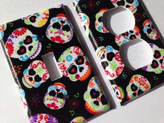 Best ideas about Sugar Skull Kitchen Decor
. Save or Pin Sugar Skull Single Light Switch Plate Cover Day The Dead Now.