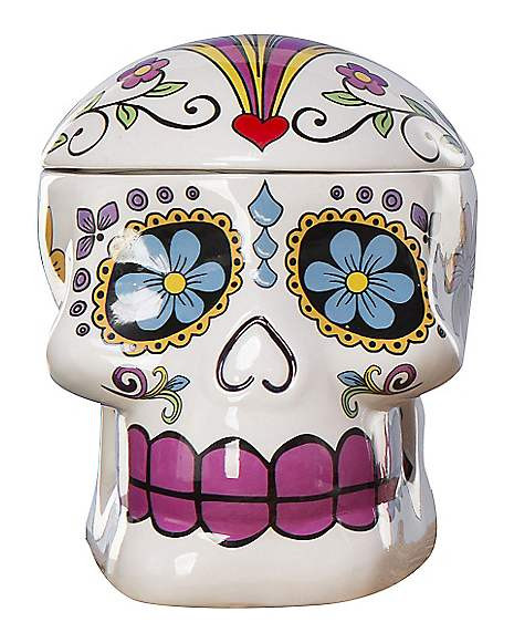 Best ideas about Sugar Skull Kitchen Decor
. Save or Pin Sugar Skull Cookie Jar Spirithalloween Now.