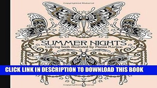 Summer Nights Coloring Book
 Ebook Summer Nights Coloring Book Originally Published in