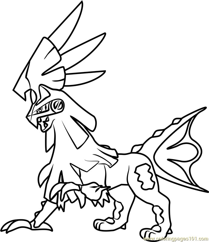 Sun And Moon Pokemon Coloring Pages
 Pokemon Sun And Moon Coloring Pages Sketch Coloring Page