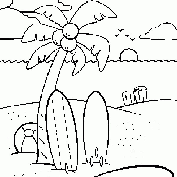 Sunset Coloring Pages
 Sunset Coloring Pages To Print Coloring Pages