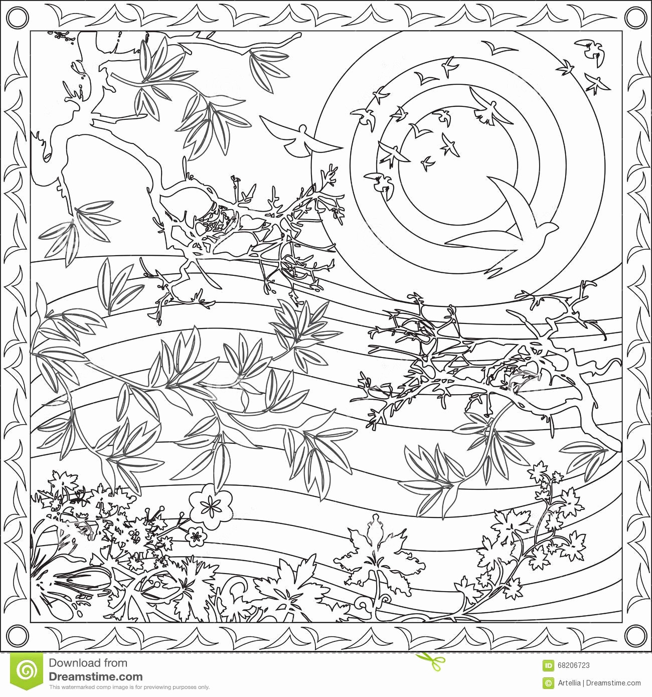Sunset Coloring Pages For Adults
 Sunset Coloring Pages For Adults thekindproject