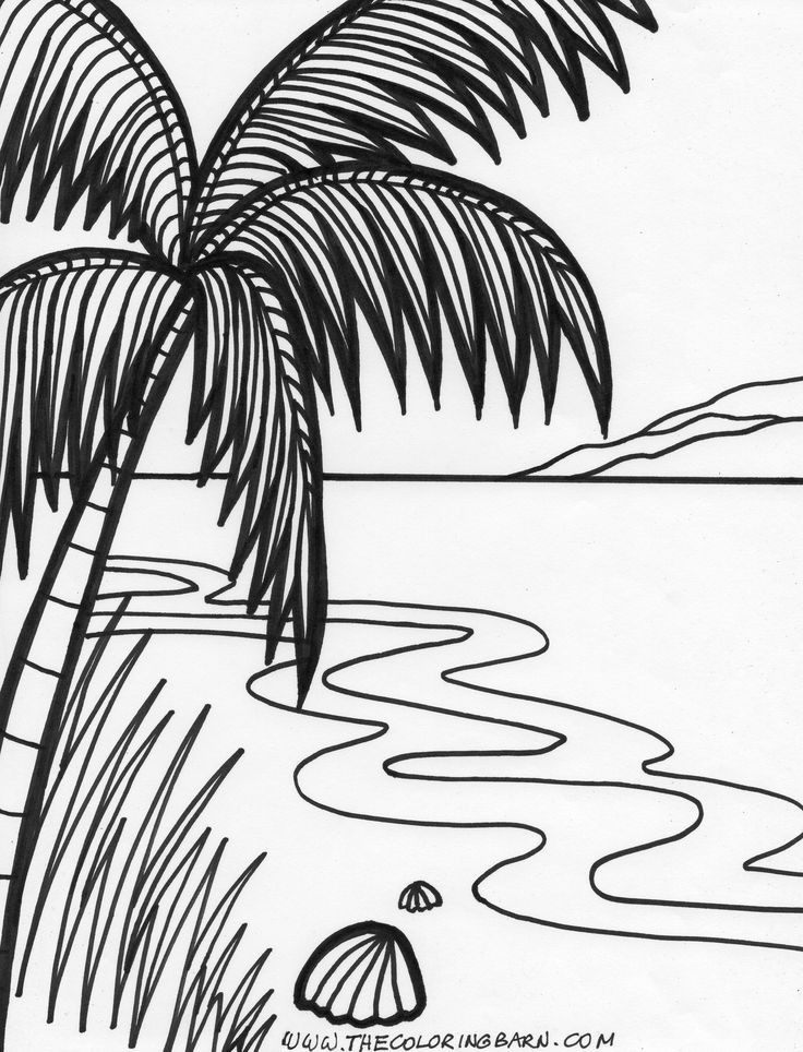 Sunset Coloring Pages For Adults
 Adult Coloring Pages Tropical Sunset Coloring Pages