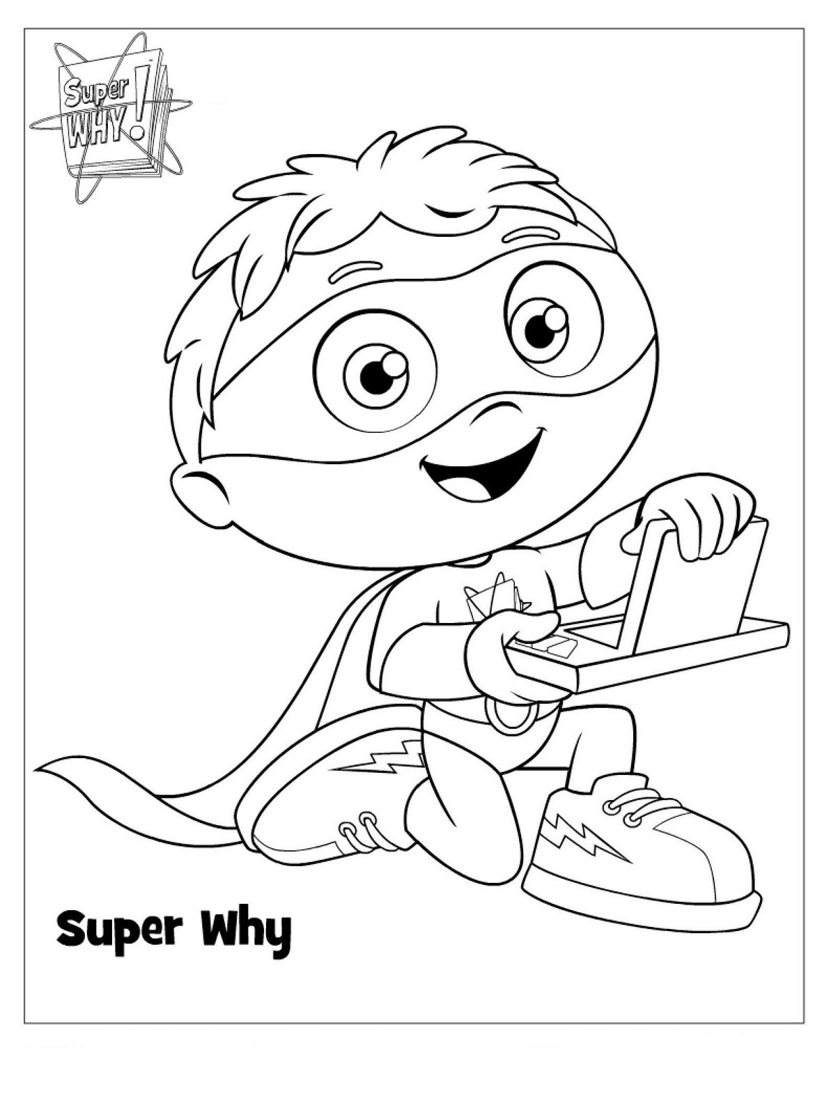 Super Coloring Pages
 Super Why Coloring Pages Best Coloring Pages For Kids