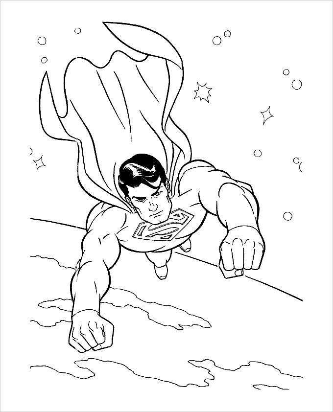 Super Hero Coloring Book Pages
 Superhero Coloring Pages Coloring Pages