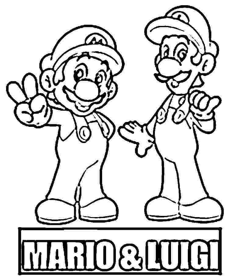 Super Mario Brothers Coloring Pages
 Super Mario Color Pages Coloring Home