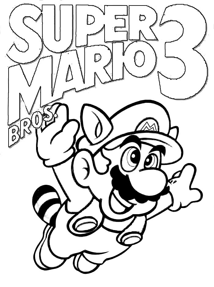 Super Mario Coloring Book
 Mario Coloring pages Black and white super Mario