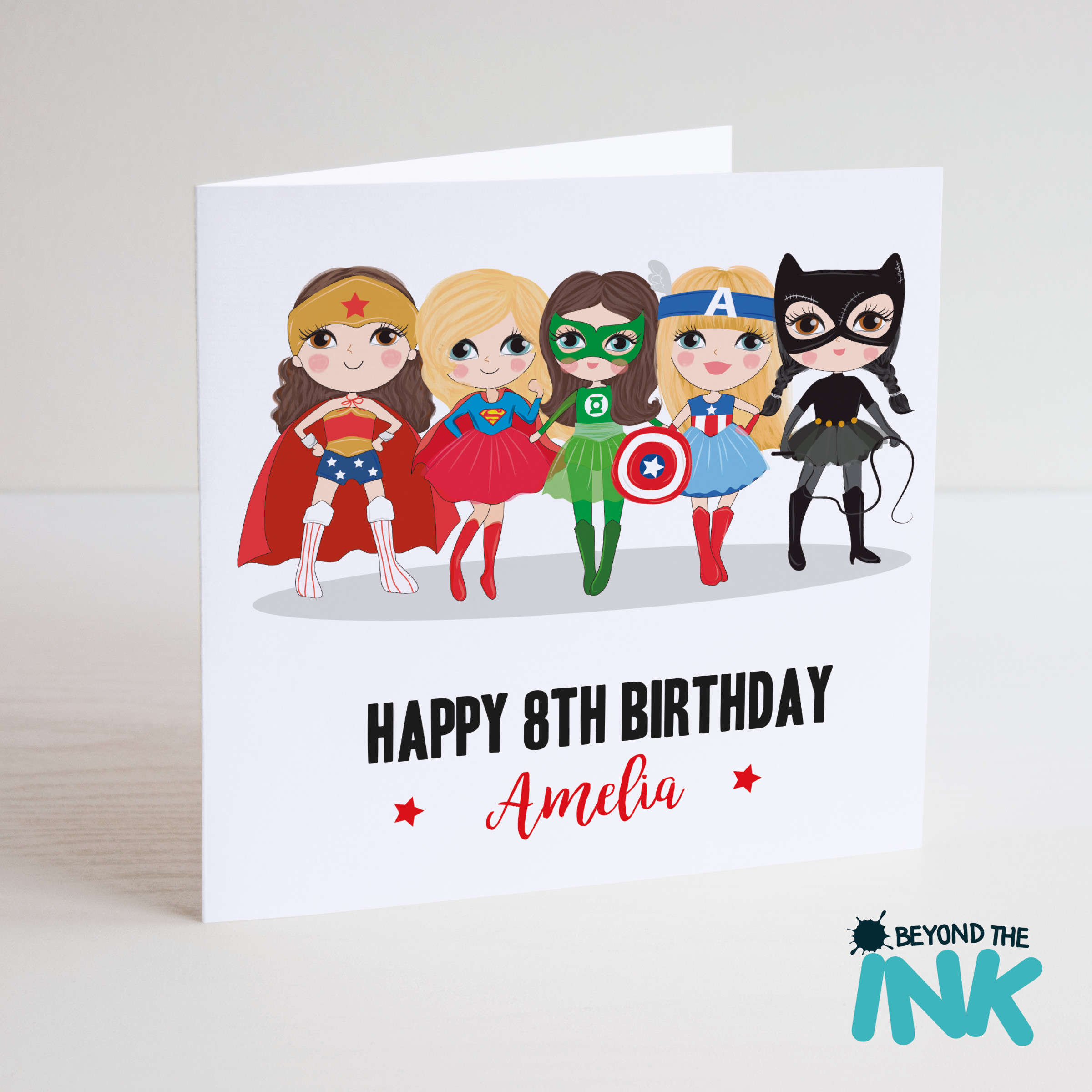 Best ideas about Superhero Birthday Card
. Save or Pin Personalised Superhero Girl Birthday Card Now.