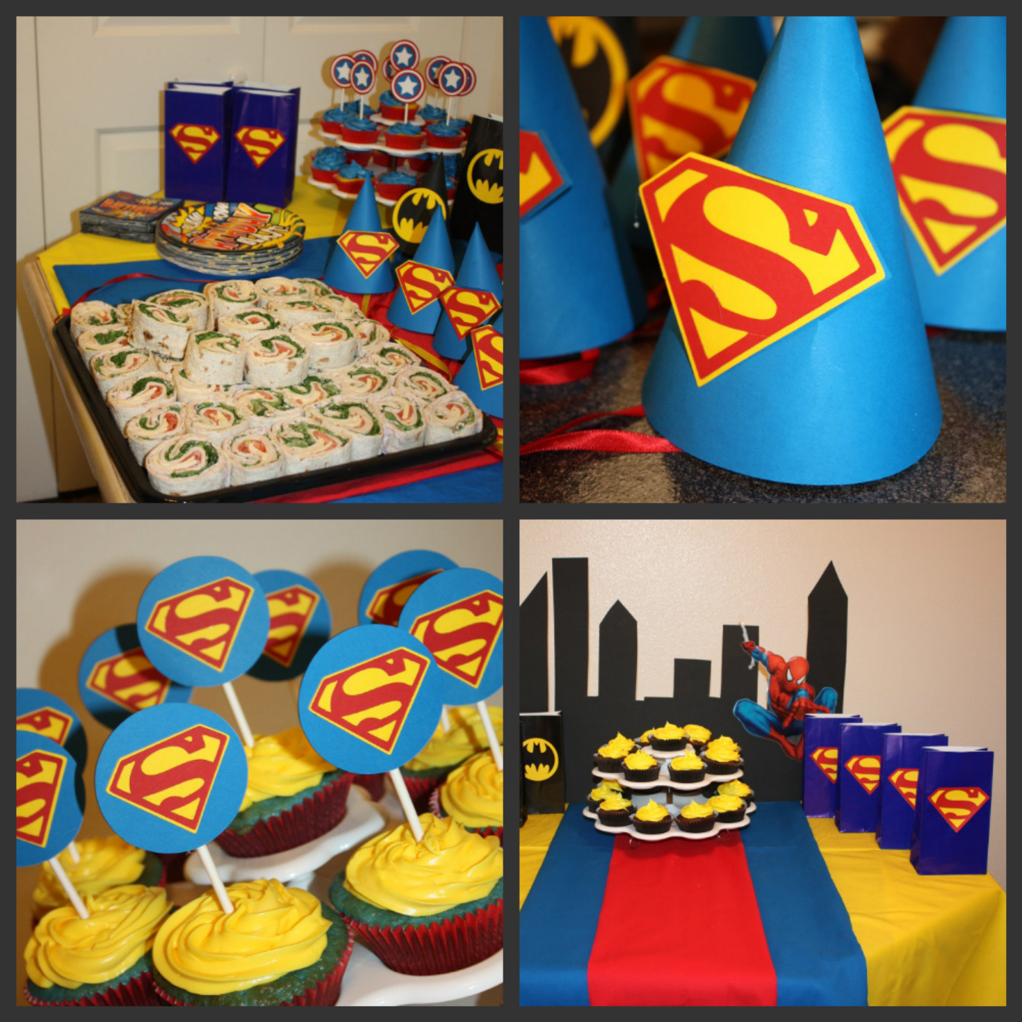 Superhero Birthday Party
 Lilli s Baby Shower Creations Ethan s Super Hero Birthday
