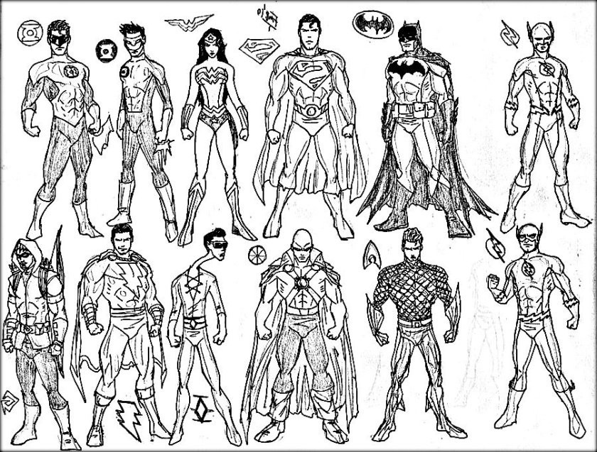 Superhero Coloring Books
 Superhero Coloring Pages Color Zini