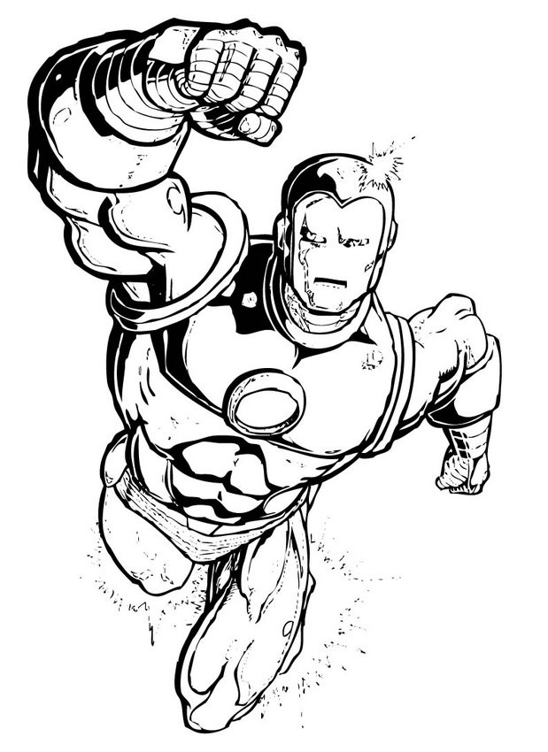 Superhero Coloring Pages For Boys
 Superhero Archives Bestofcoloring