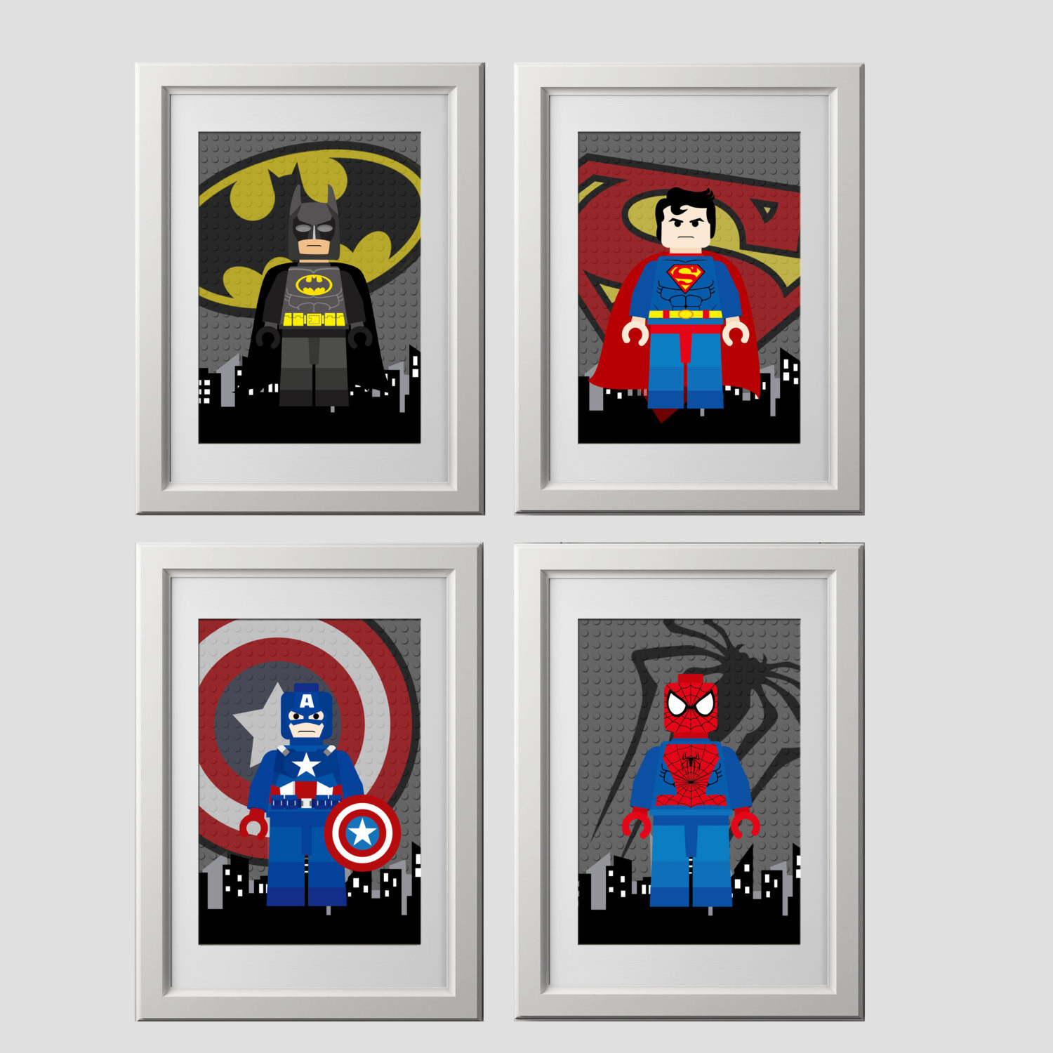 Best ideas about Superhero Wall Art
. Save or Pin Lego superhero wall art prints batman by AmysDesignShoppe Now.