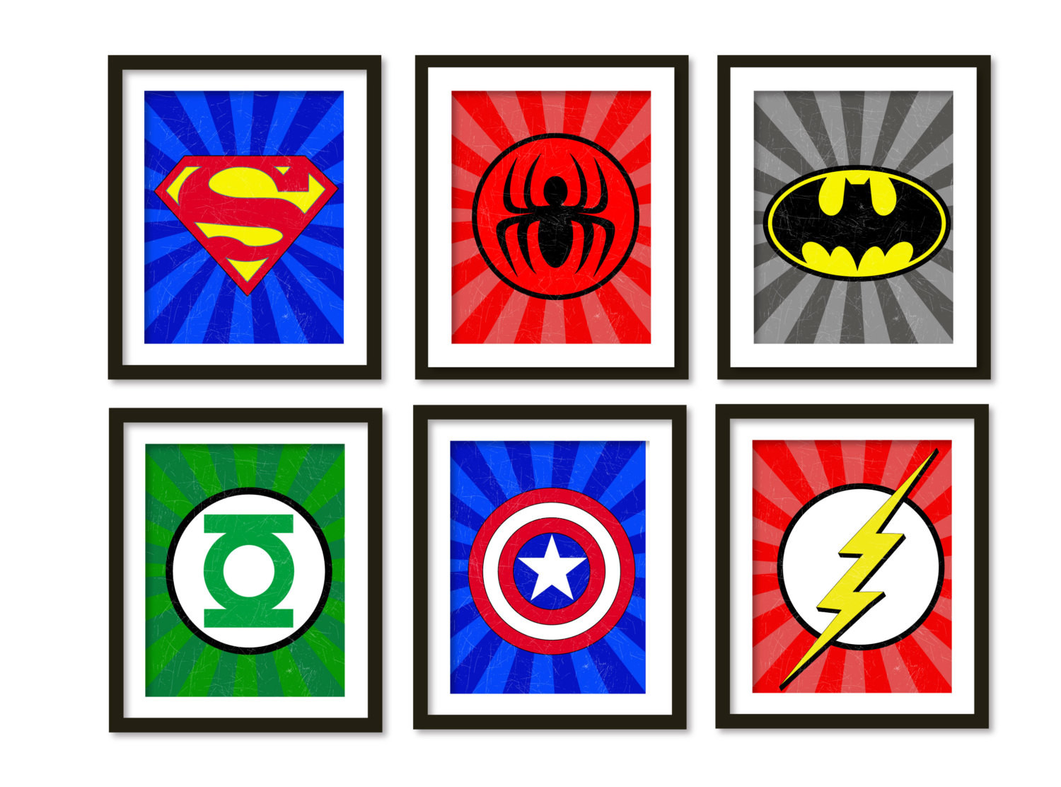 Best ideas about Superhero Wall Art
. Save or Pin Super hero art kids wall art boys room decor by babiesartroom Now.