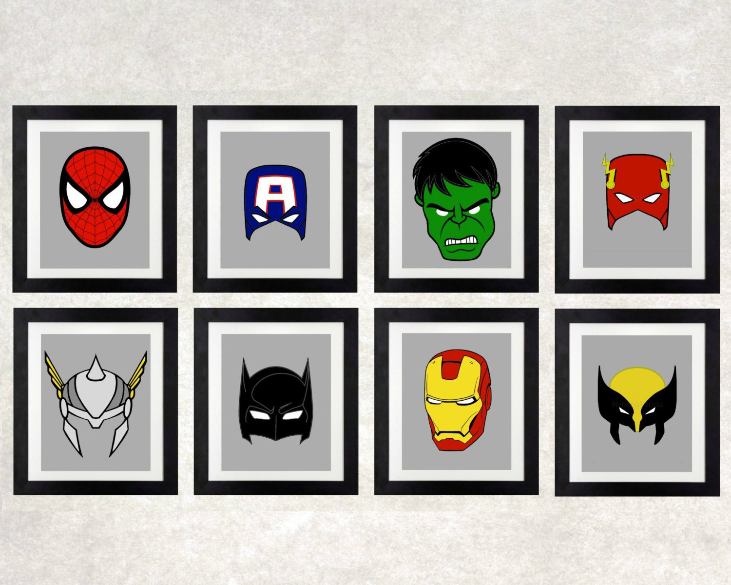 Best ideas about Superhero Wall Art
. Save or Pin Superhero Wall Art Superhero Masks Superhero Decor Now.