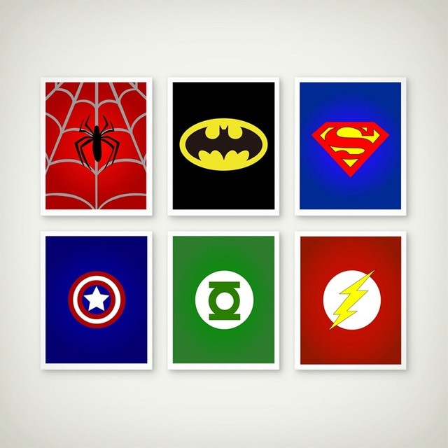 Best ideas about Superhero Wall Art
. Save or Pin The Avengers Superhero Canvas Painting Poster Boys Room Now.
