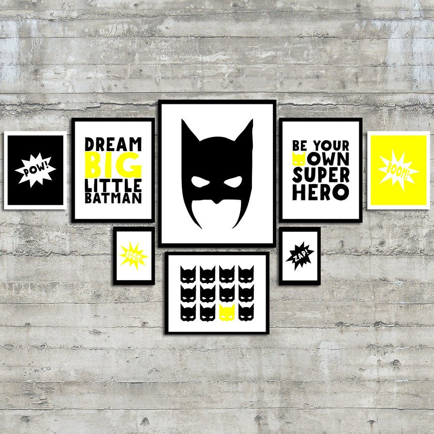 Best ideas about Superhero Wall Art
. Save or Pin Superhero Wall Art Prints Be Your Own Superhero Gallery Wall Now.