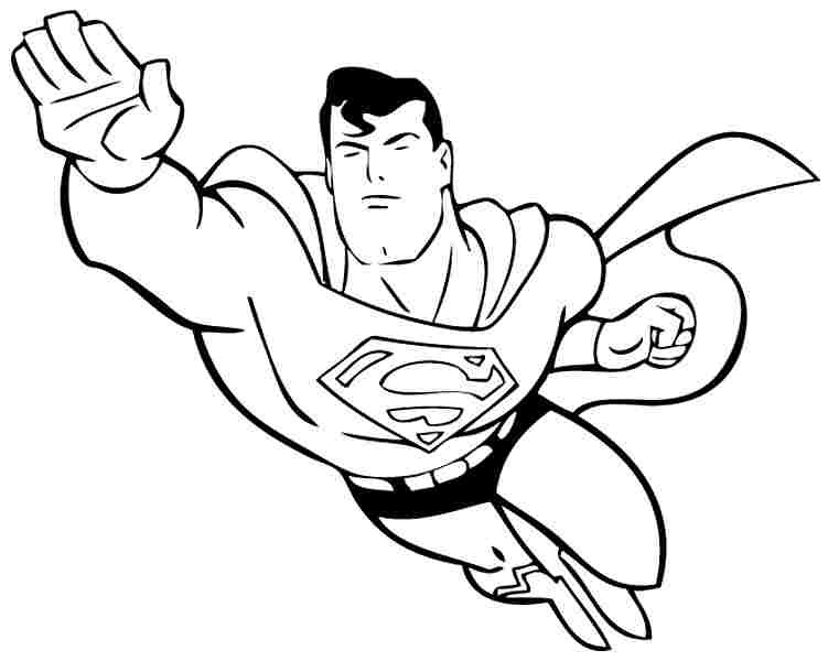 Superman Coloring Pages For Kids
 printable superman coloring pages coloring sheet 53