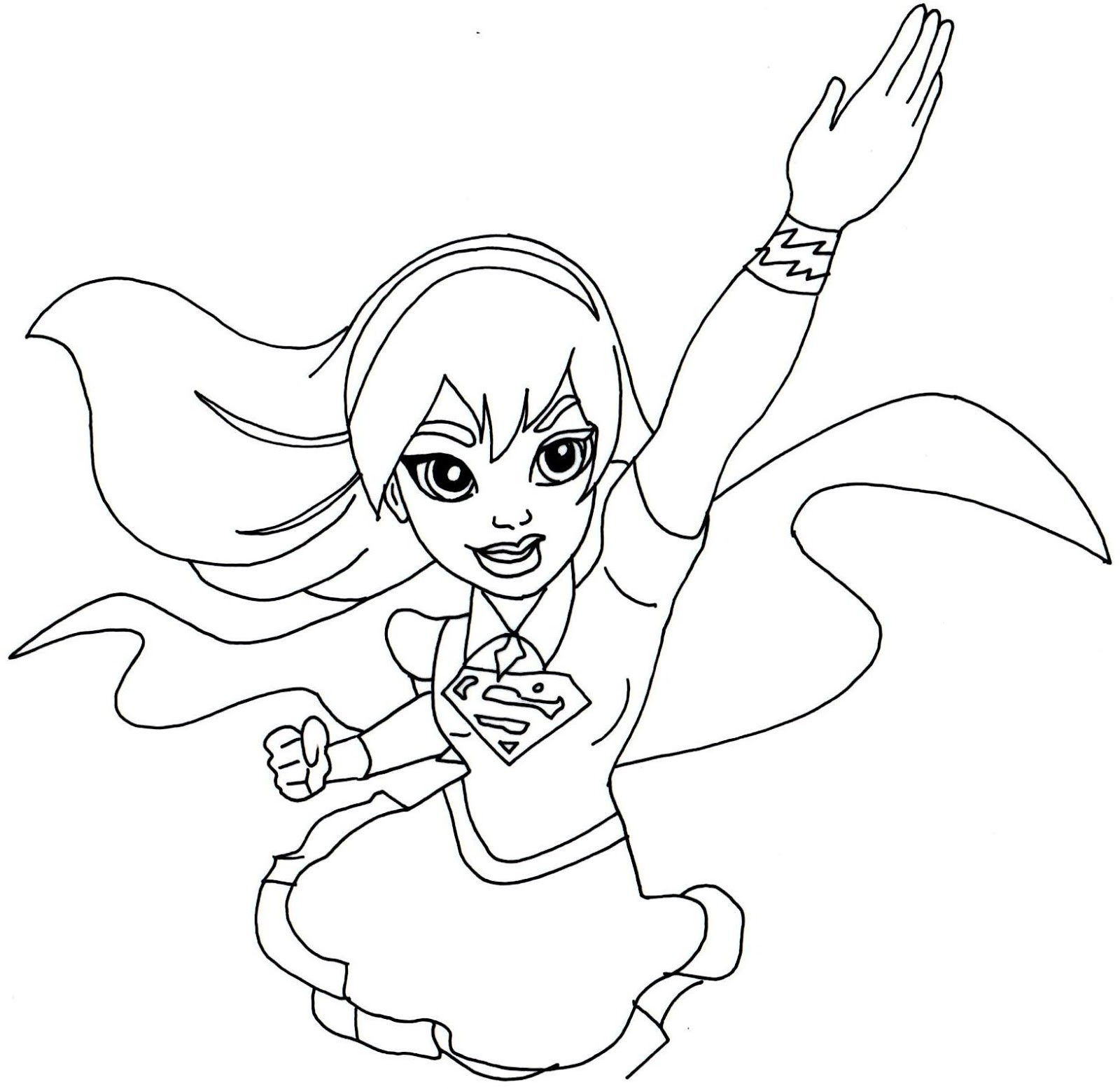 Superwoman Coloring Pages
 Supergirl Coloring Pages Coloring Home