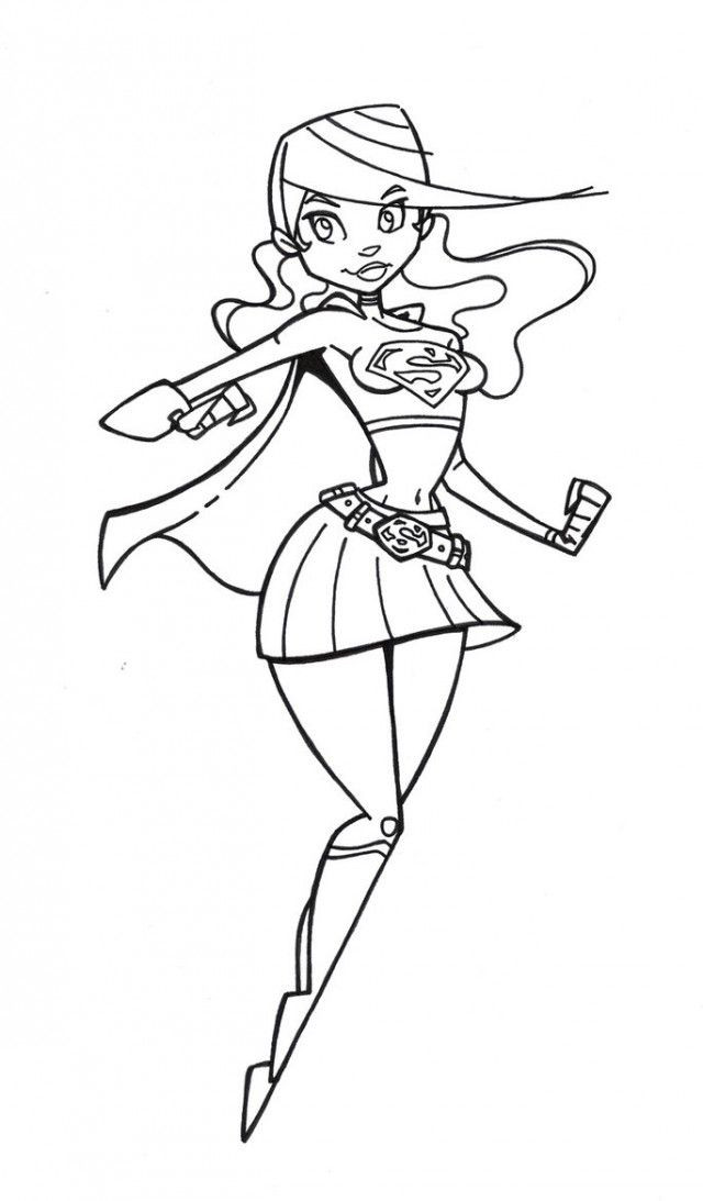 Superwoman Coloring Pages
 Supergirl Coloring Pages Coloring Home