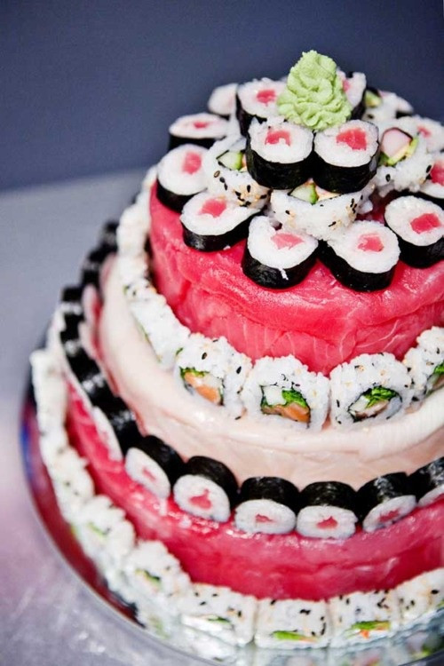 Sushi Birthday Cake
 Sushi Cake Recipe
