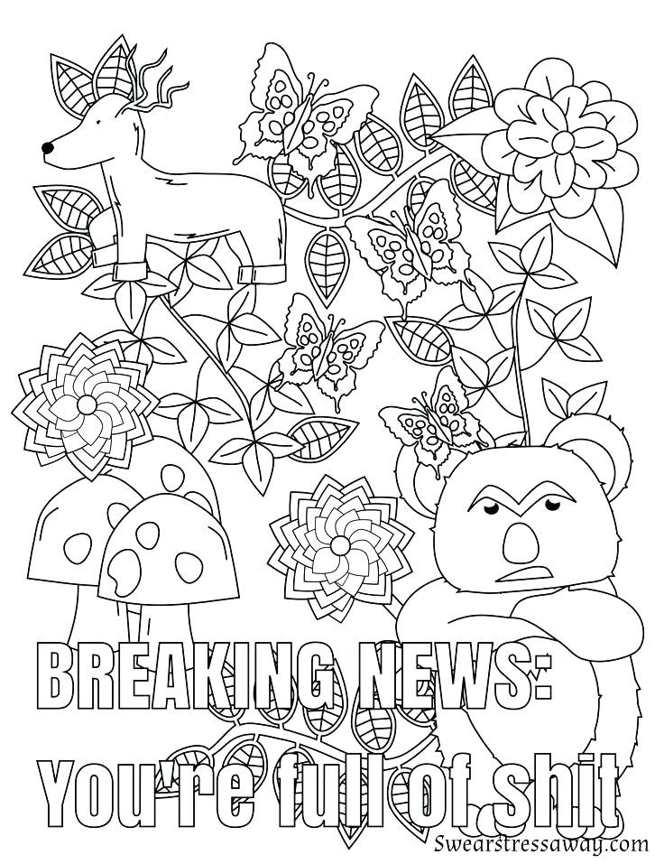 Swear Word Coloring Pages Printable Free
 kitchen Swear word coloring pages printable free