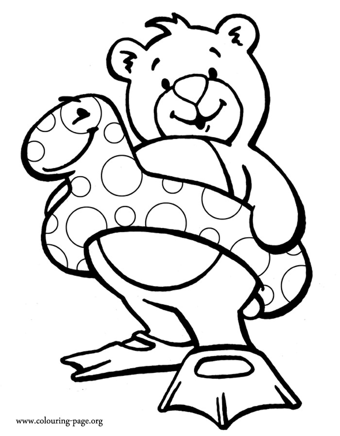 Swim Coloring Pages
 Swimming Color Pages Coloring Home