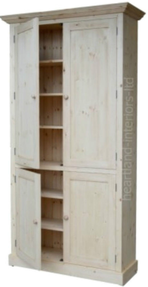 Best ideas about Tall Kitchen Pantry Cabinet
. Save or Pin Solid Pine Cupboard 7ft Tall Handcrafted Larder Pantry Now.